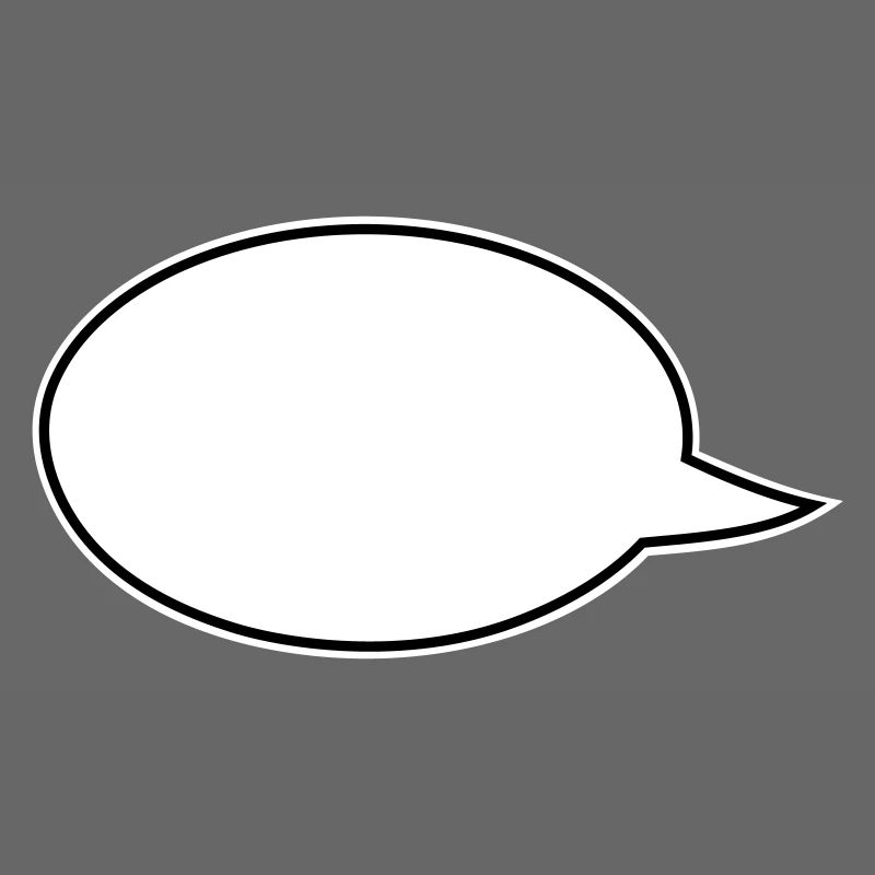Sprechblasen Comic links