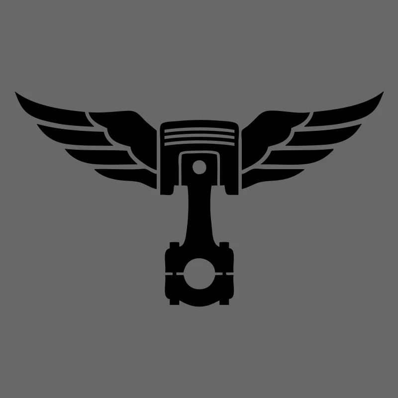 piston et ailes