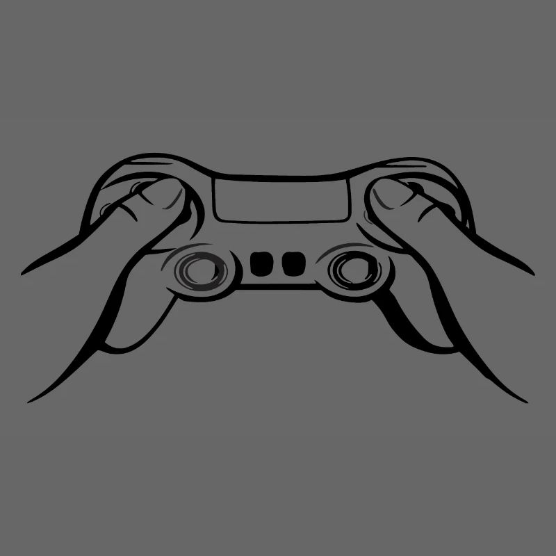 Gamecontroller schwarz