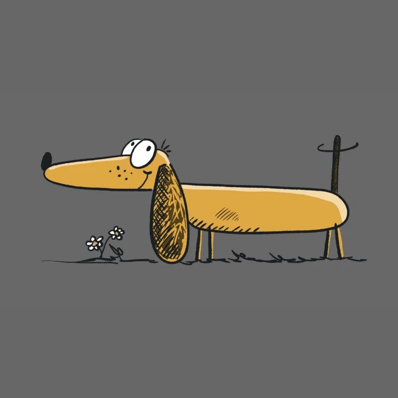 Teckel drôle - Teckel - Teckel - Comic