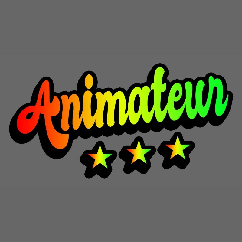 Animateur Regenbogen Design