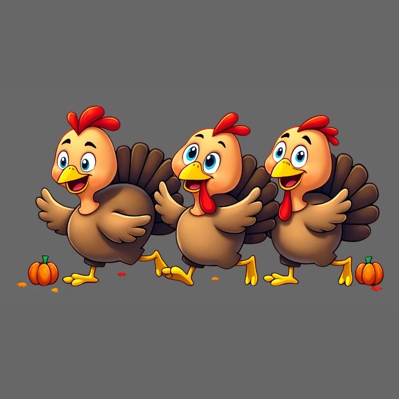 Bébé dinde de Thanksgiving