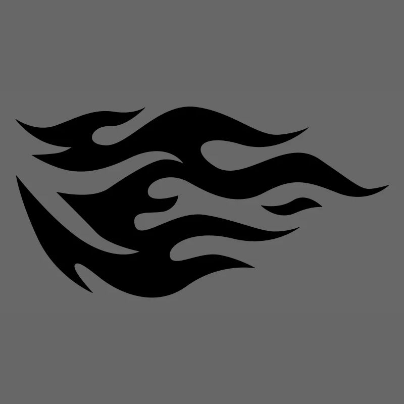 Flammen eines Feuers