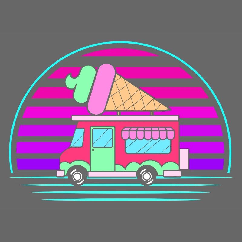 Eiscreme Eiswagen Eis Eisdiele