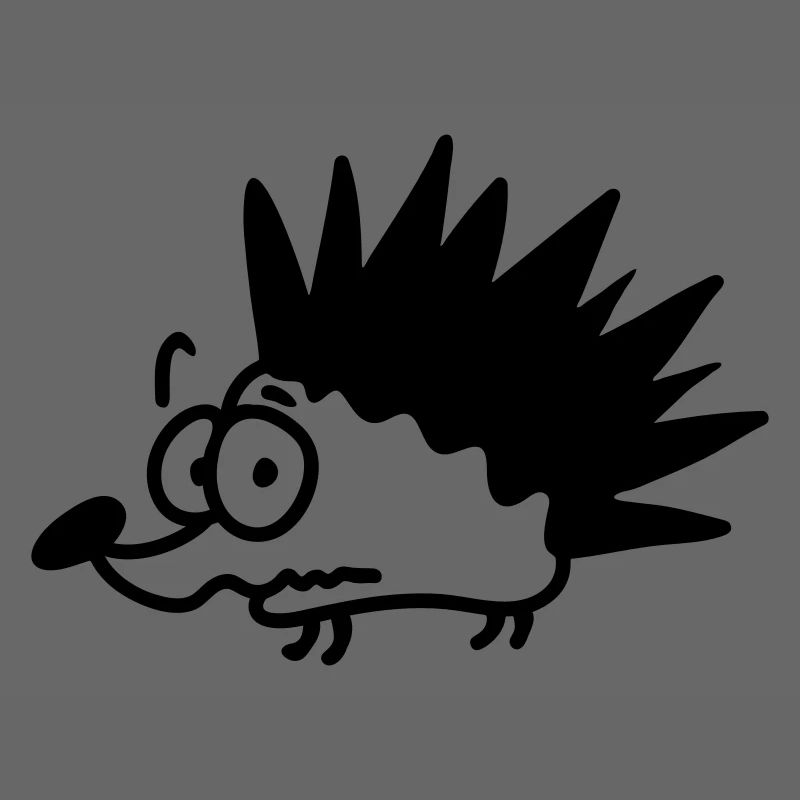 anxious Igel - line