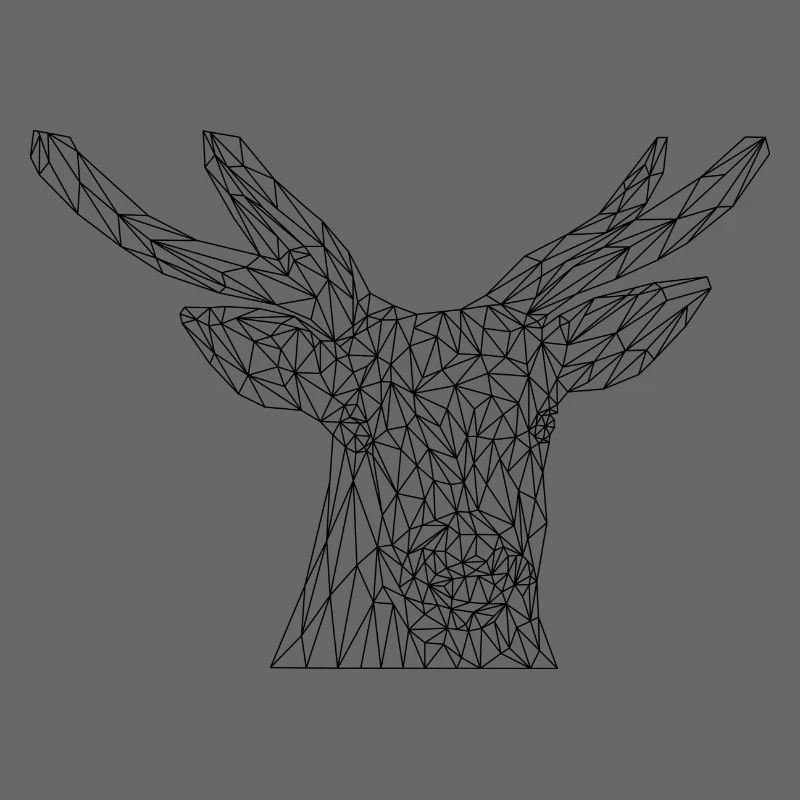 Cerf #LowPoly