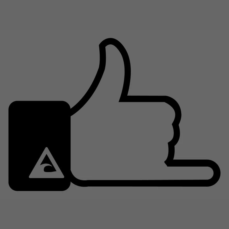 Surf Hand-Zeichen