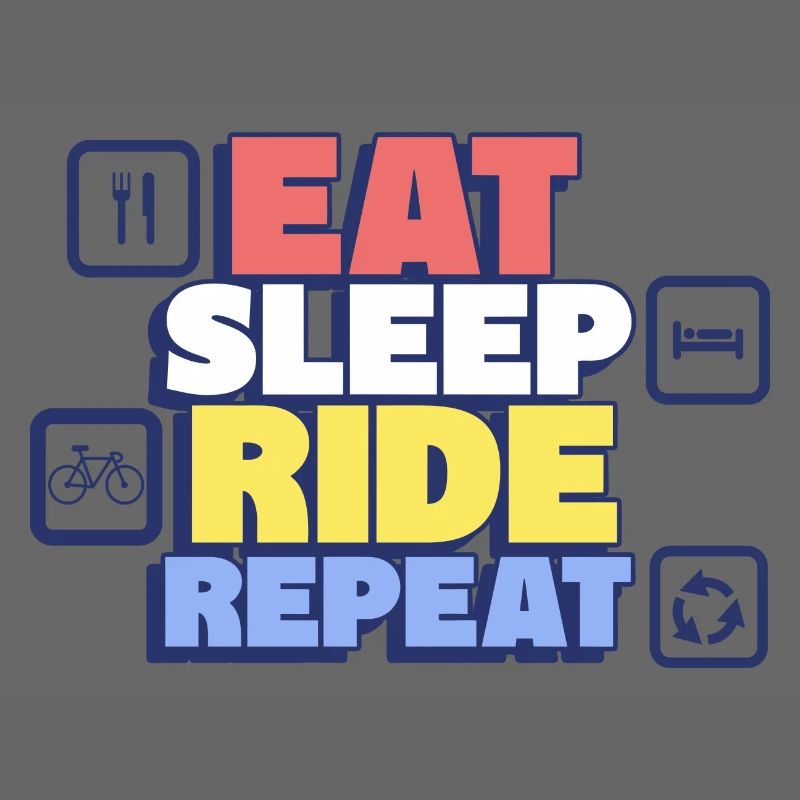 Eating, sleeping, cycling, repeating