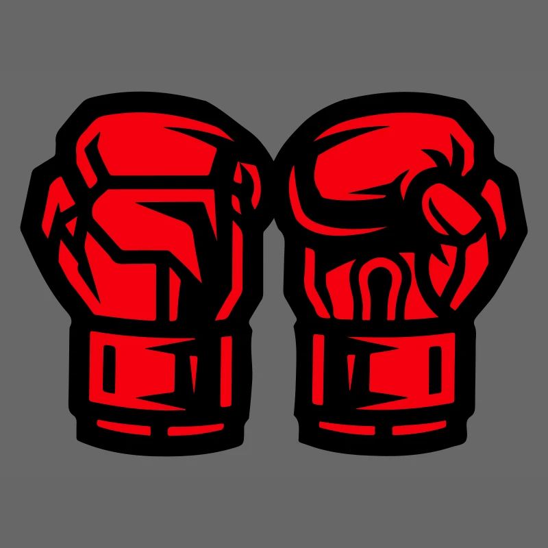 Symbole des gants de boxe Boxe