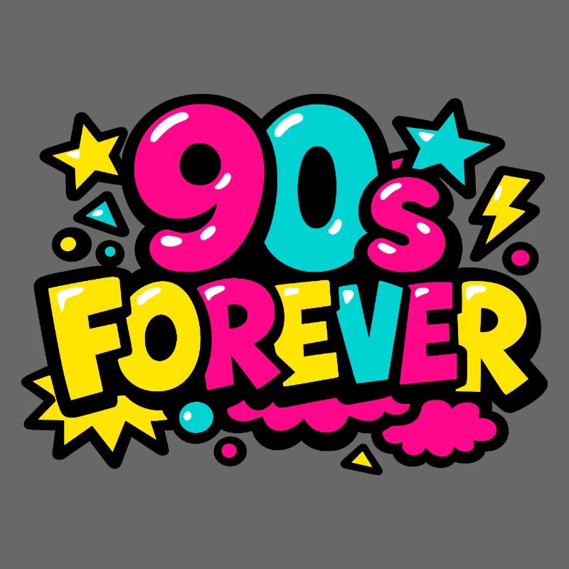 90s Forever Neon Pop