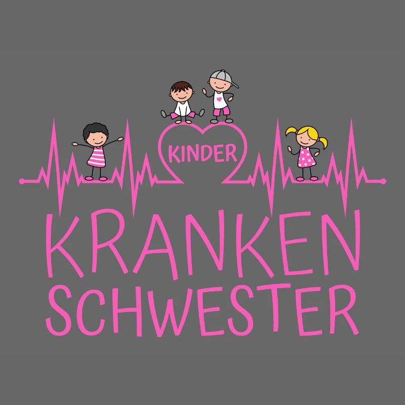 Kinderkrankenschwester Kinder Krankenschwester