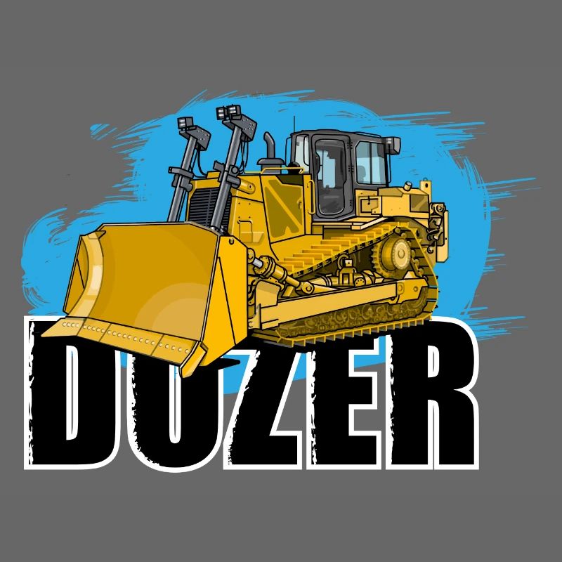 Bulldozer oder Planierraupe