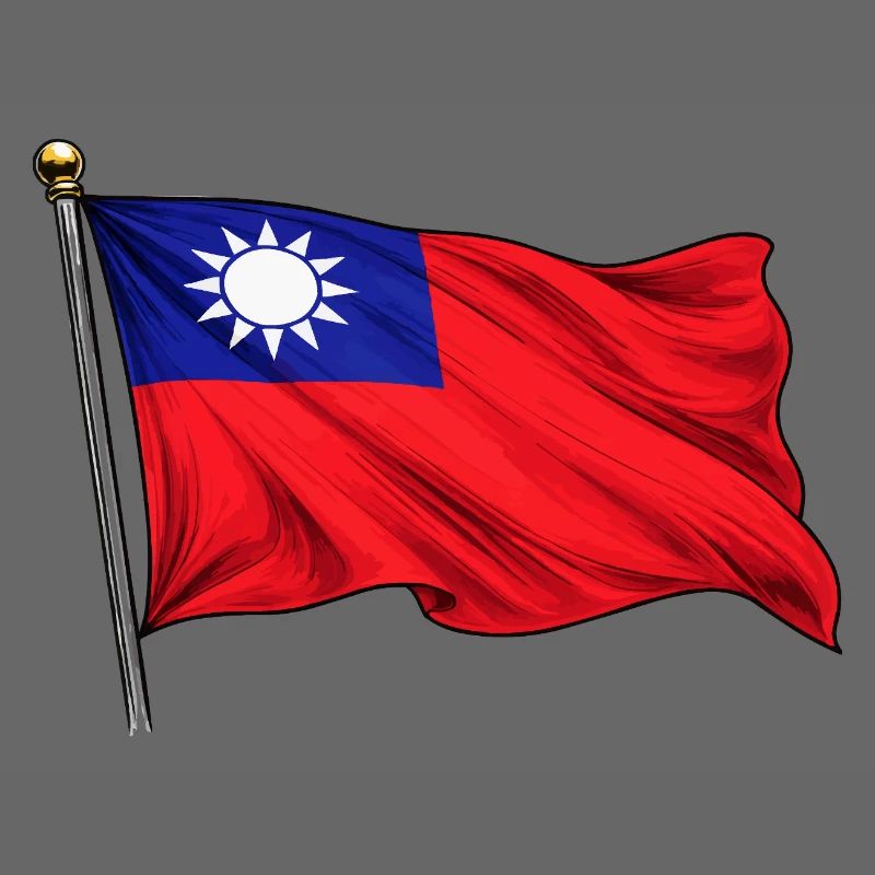 Drapeau de Taïwan