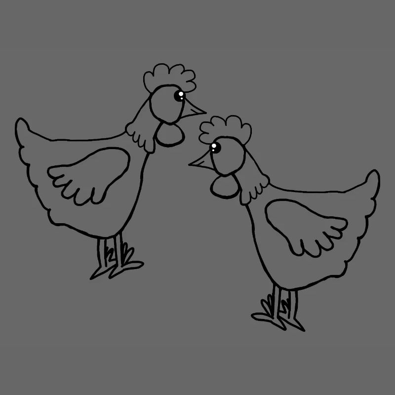 Hen Chicken Easter Kids