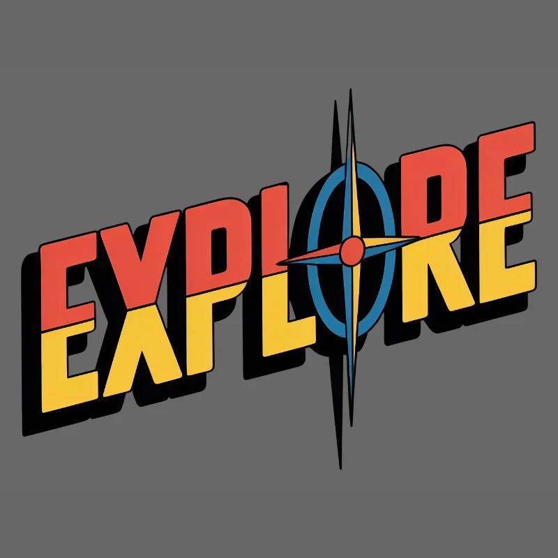 EXPLORE Kompass – Abenteuer Logo