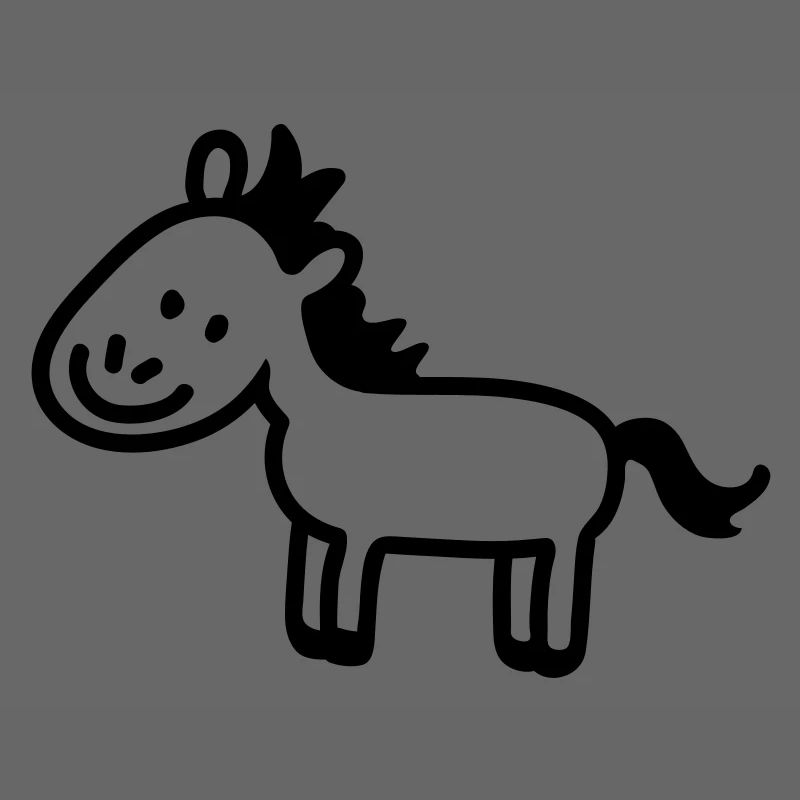 Pony Pferdchen - line