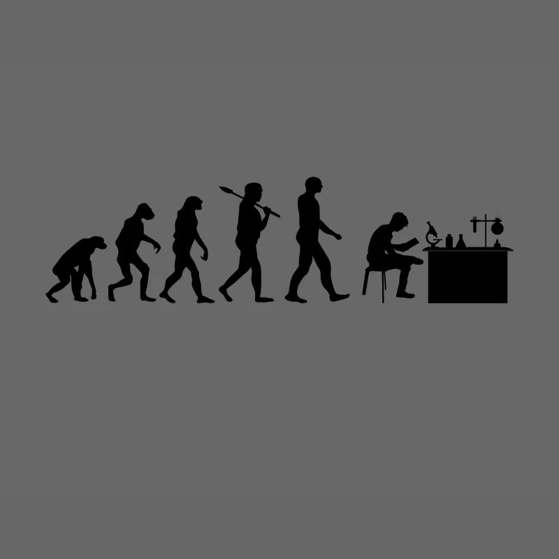 Chemist evolution chemistry gift