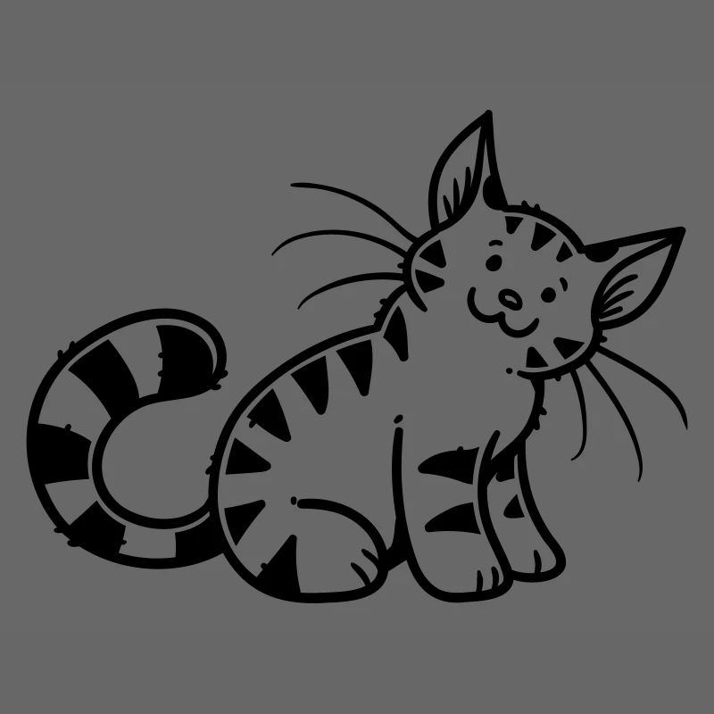 Chaton de dessin animé