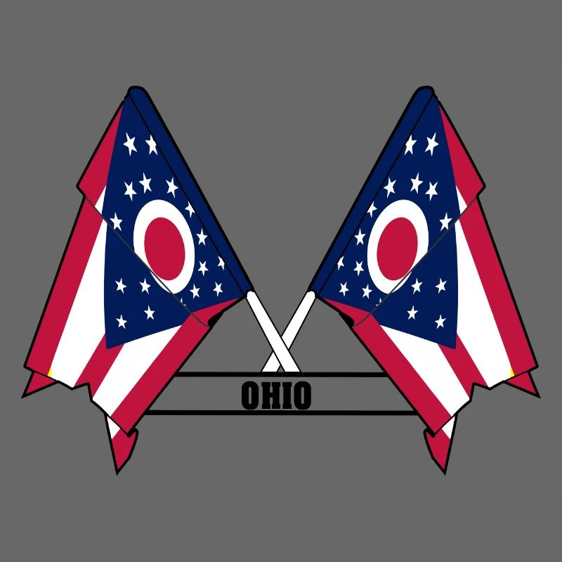 wee flags text OHIO