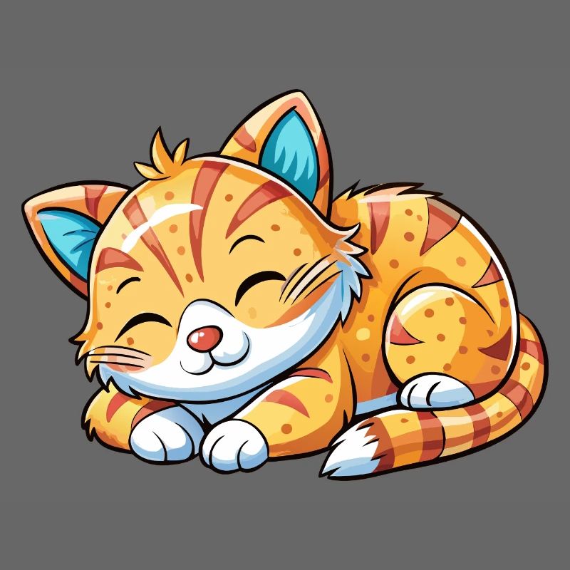 Sleeping cat