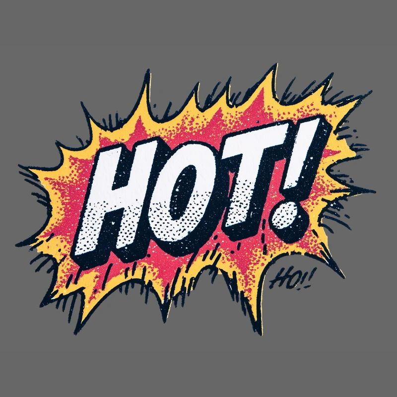 Hot Comic Explosions Design