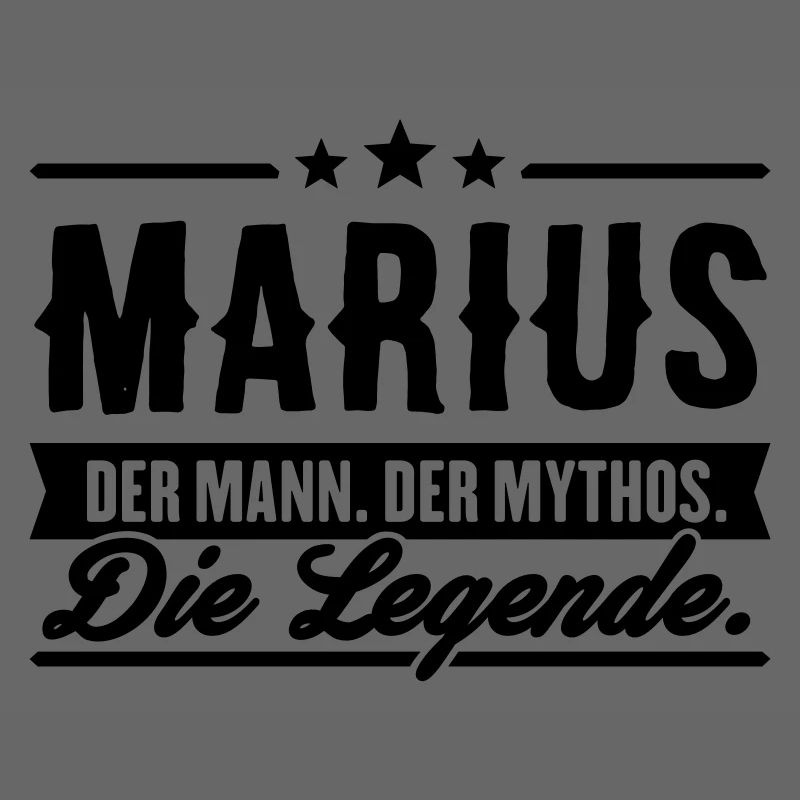 Man Myth Legend Marius