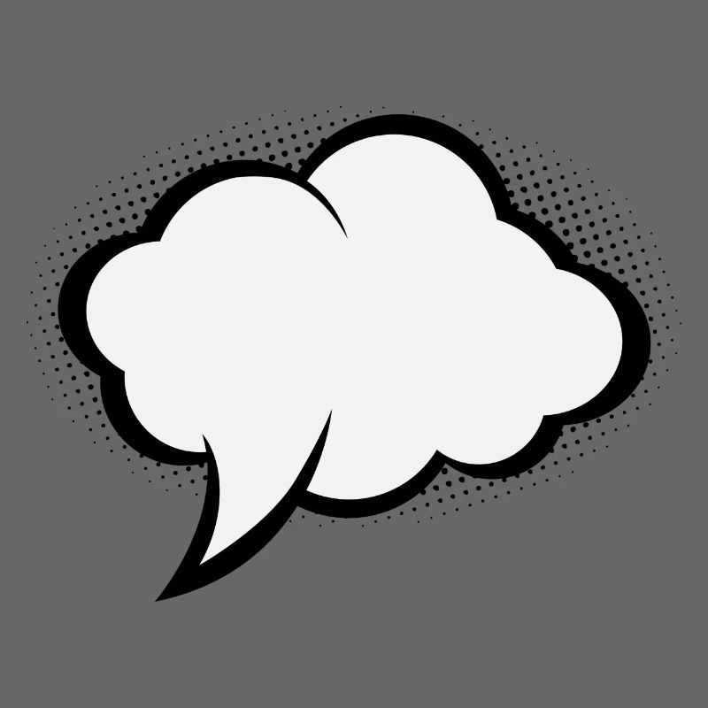 Bulle d'expression de bande dessinée