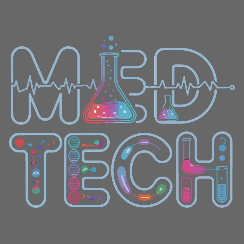 MedTech Laboratory Neon Science Design