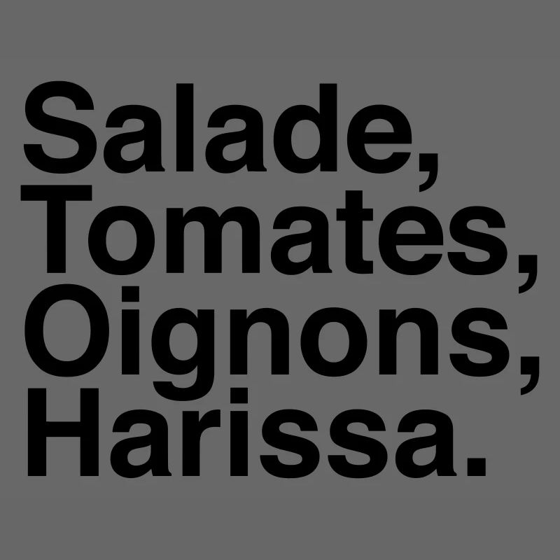 Salade Tomate Oignons Harissa