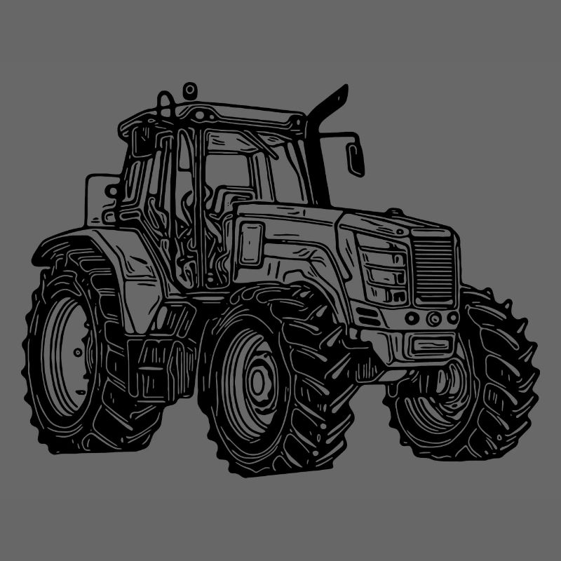Fantastic tractor large field tractor