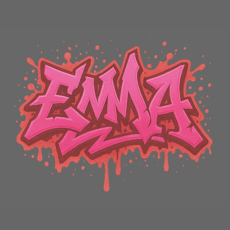 Graffiti EMMA Geschenk Idealdruck