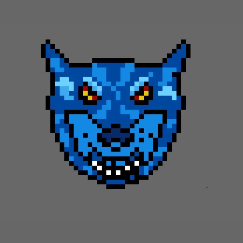 Blauer Wolf