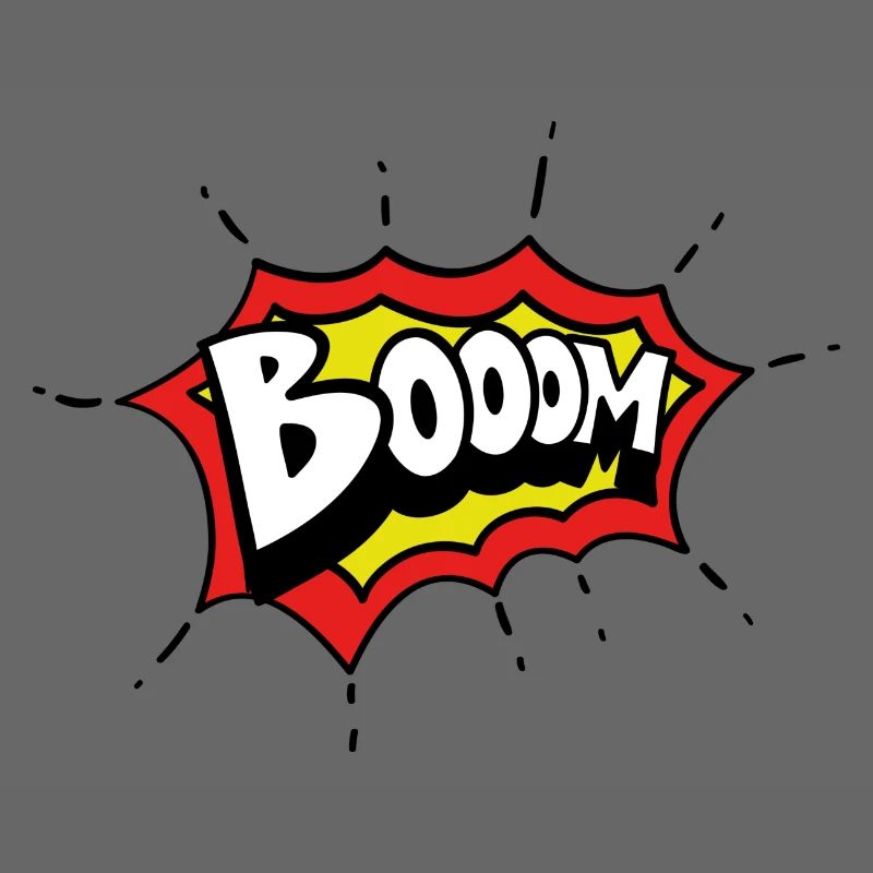 boom comic design