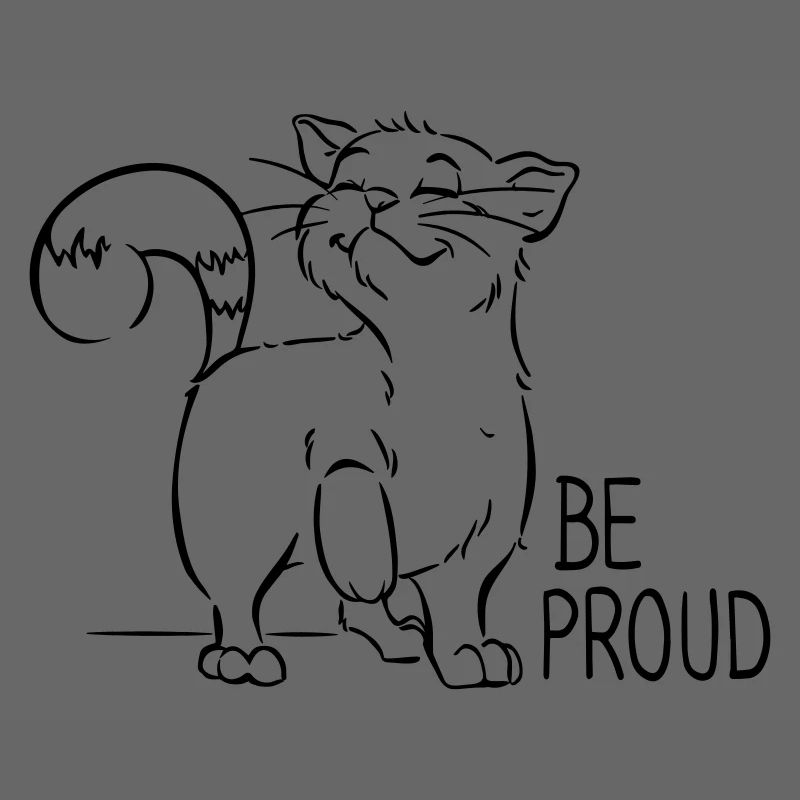 Cat Lower Austria Pride BE PROUD