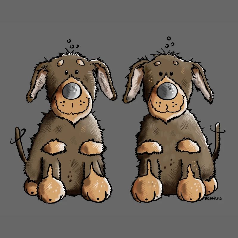 Two Dachshunds