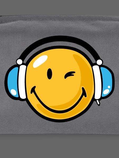 Smiley headphones