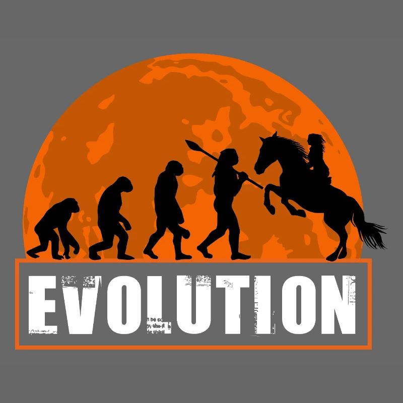 Évolution du jockey de courses de chevaux Cavalier