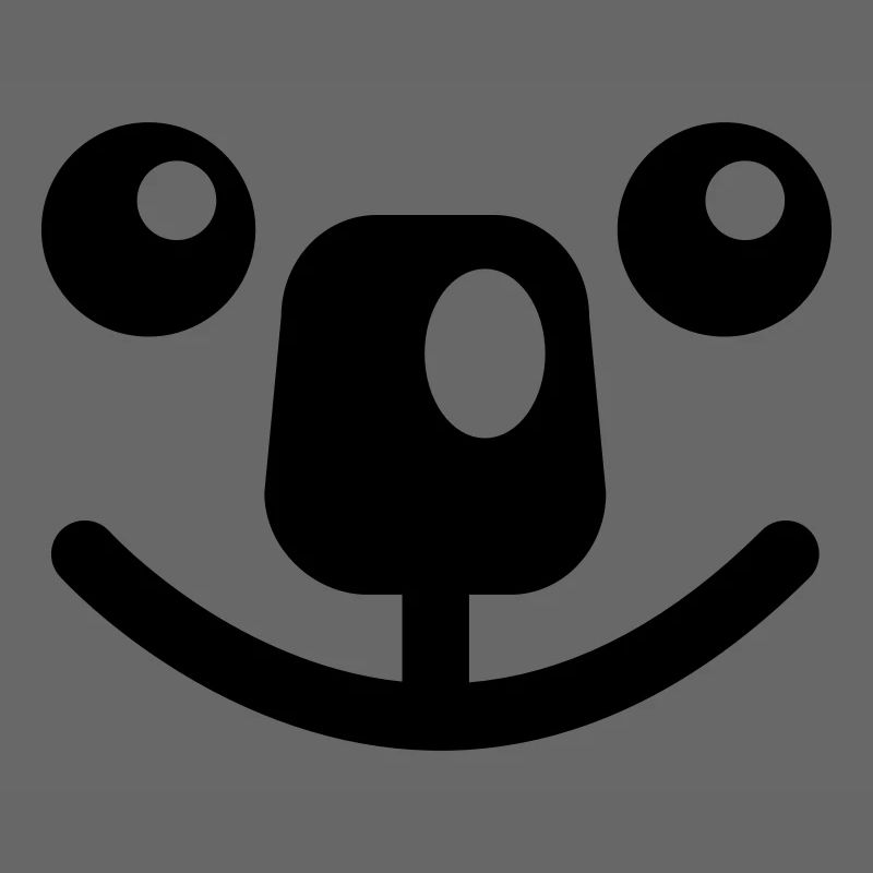 Koala face - Line