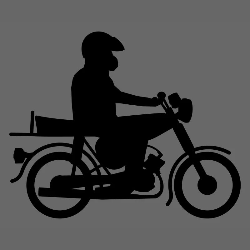 Simson mit Fahrer