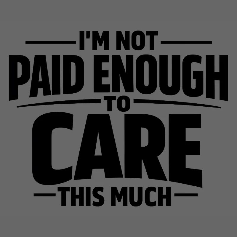 I don't care middle finger statement