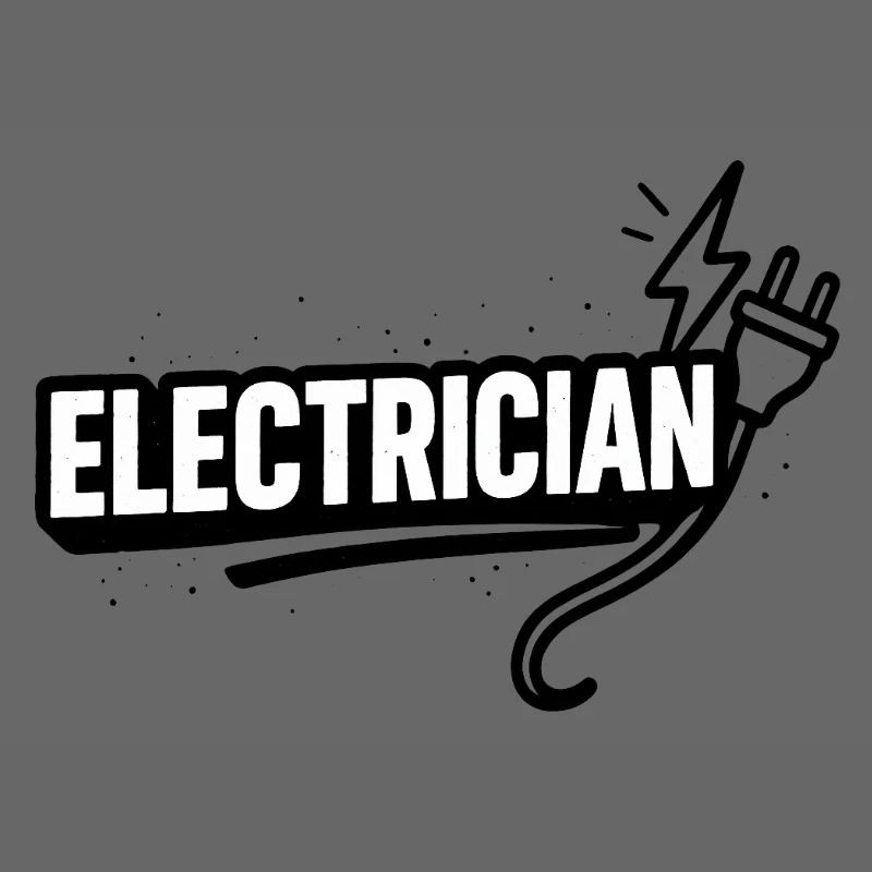 Flash de câble Motif d’Électricien