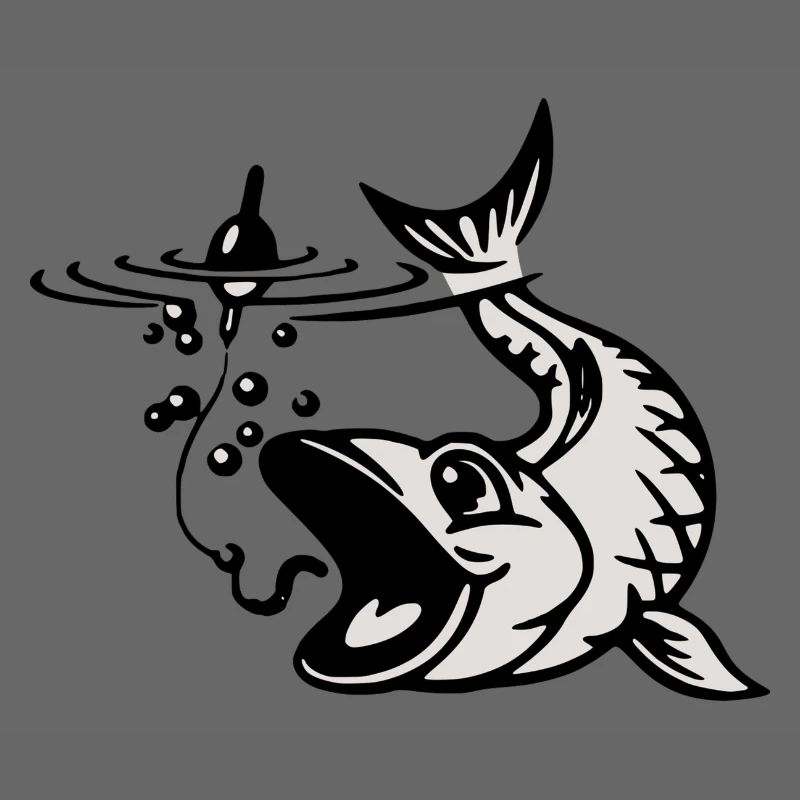 Fisch mit Köder