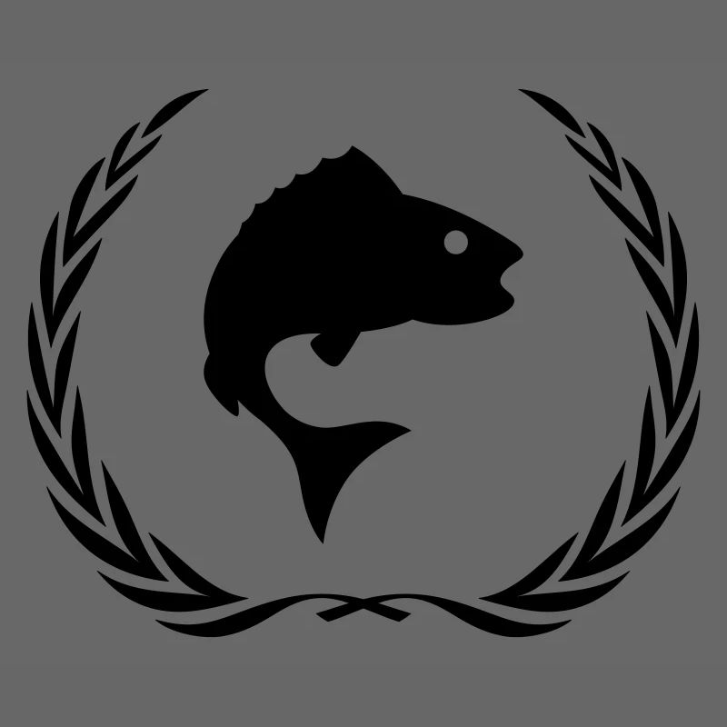 Fisch Symbol Kranz