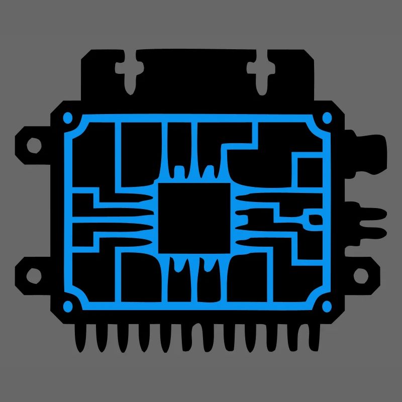 Mikrochip Platine IT Logo