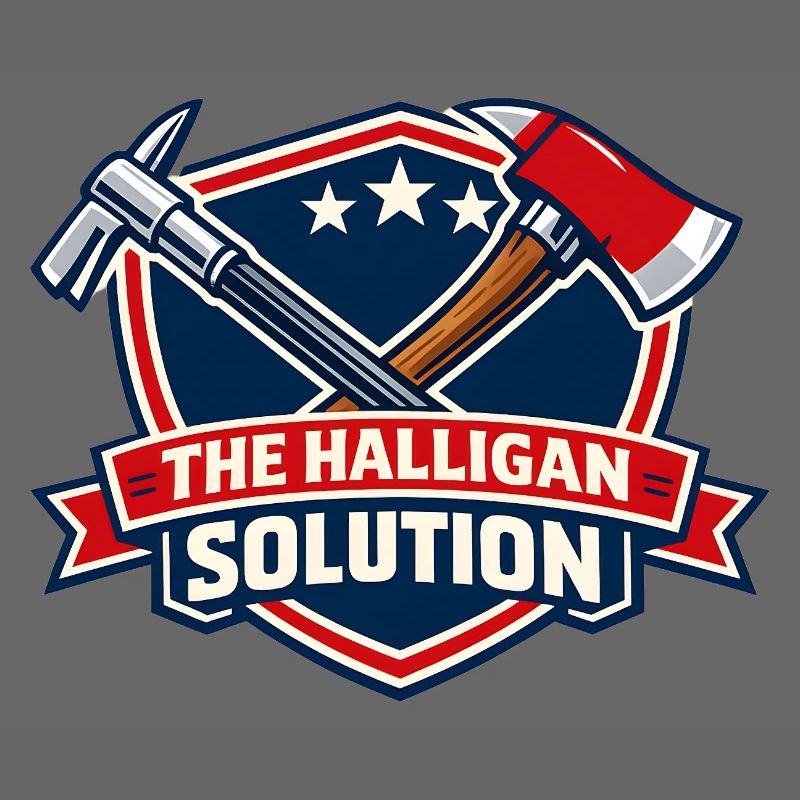 Halligan Solution Shield Graphic