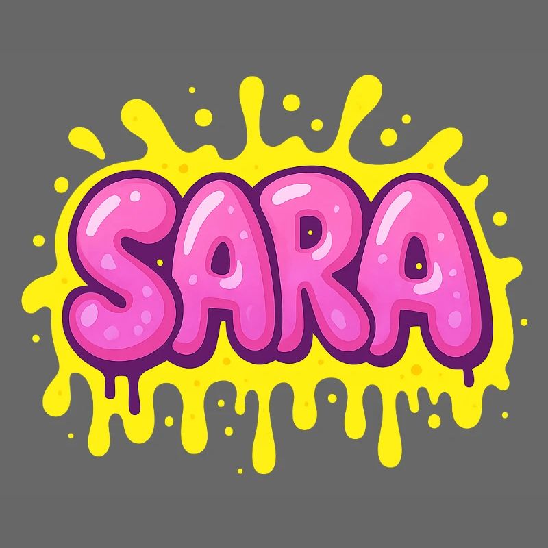 Graffiti SARA Name Gift Ideal Printable