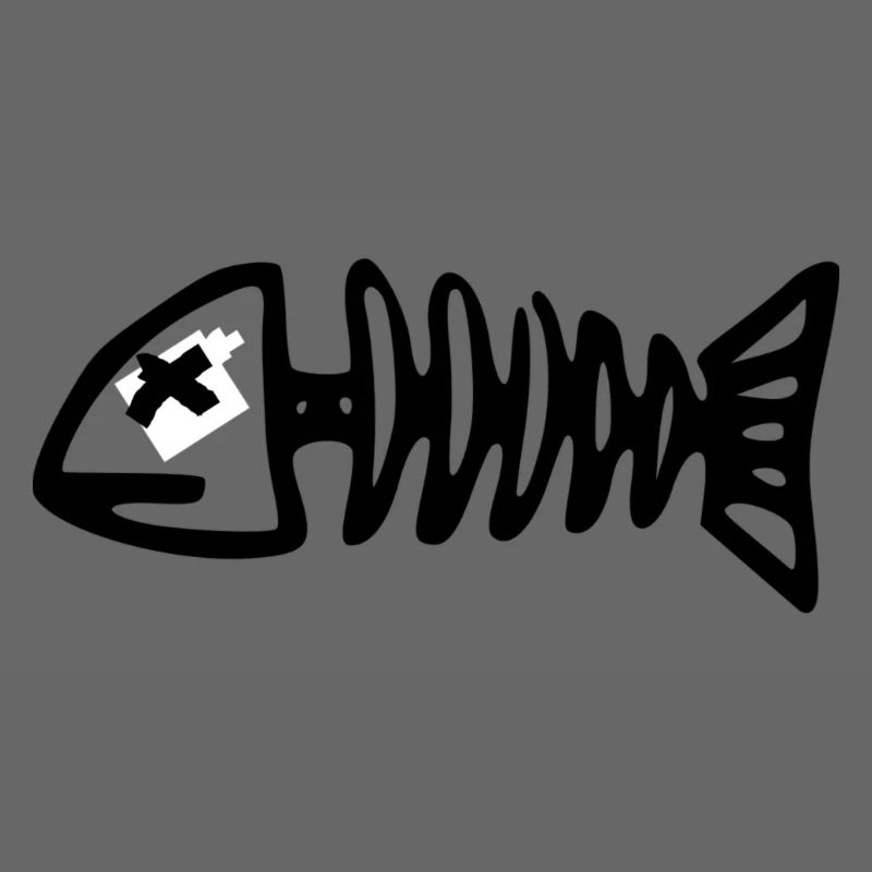 fish skeleton