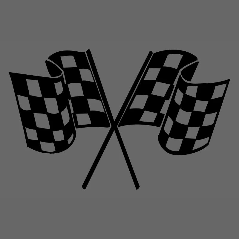Drapeau Course Cible Voiture