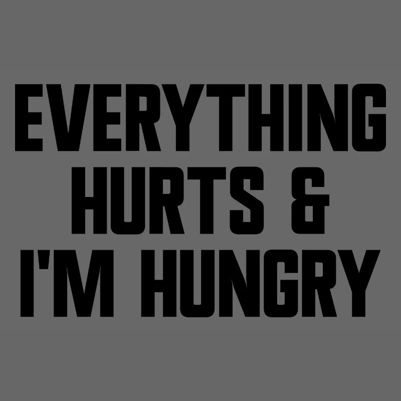 Everything hurts and I'm hungry. Fun Workou