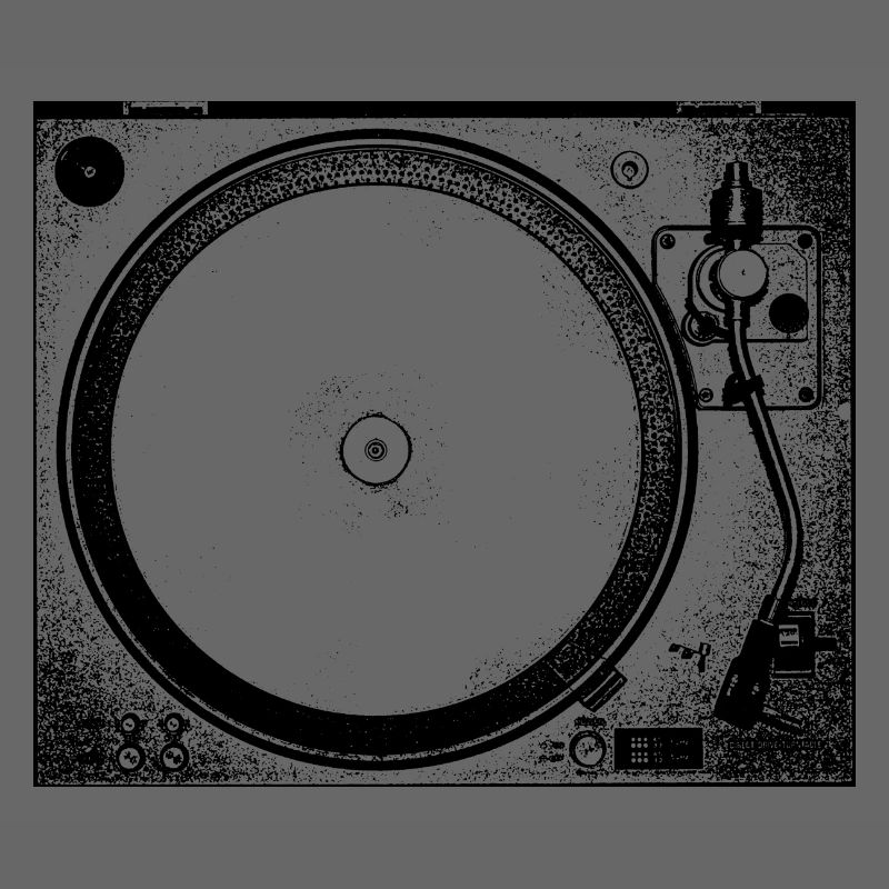 TECHNO Tee - Platines vinyles